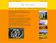 Tablet Screenshot of monteriggioniviafrancigena.it